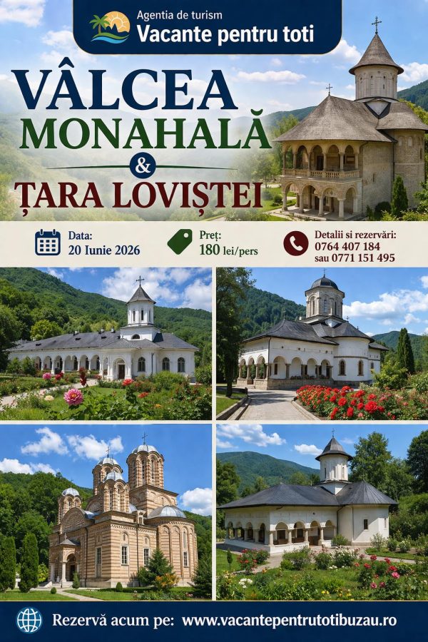 Vâlcea monahală & Țara Loviștei 20 Iunie 1 Vâlcea monahală & Țara Loviștei 20 Iunie