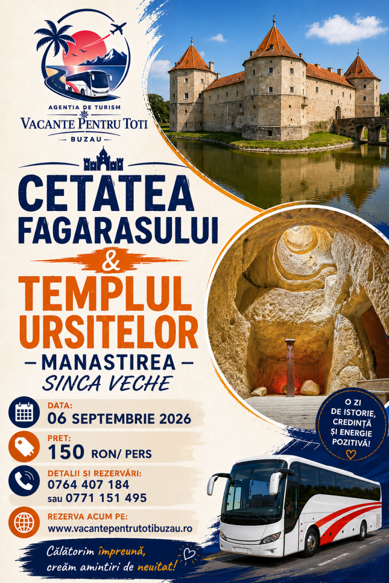 CETATEA FĂGĂRAȘULUI & TEMPLUL URSITELOR 06 Septembrie